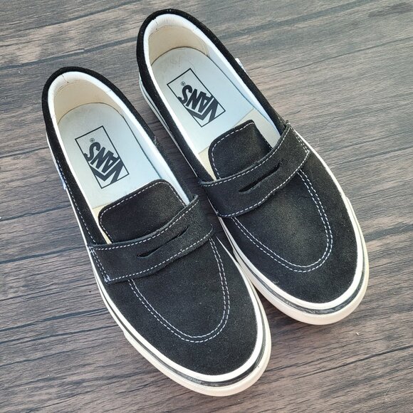 Vans Shoes - Vans Anaheim Factory Style 53 DX in Black Suede - Size 7.5